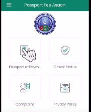 Passport Fee ASAAN App